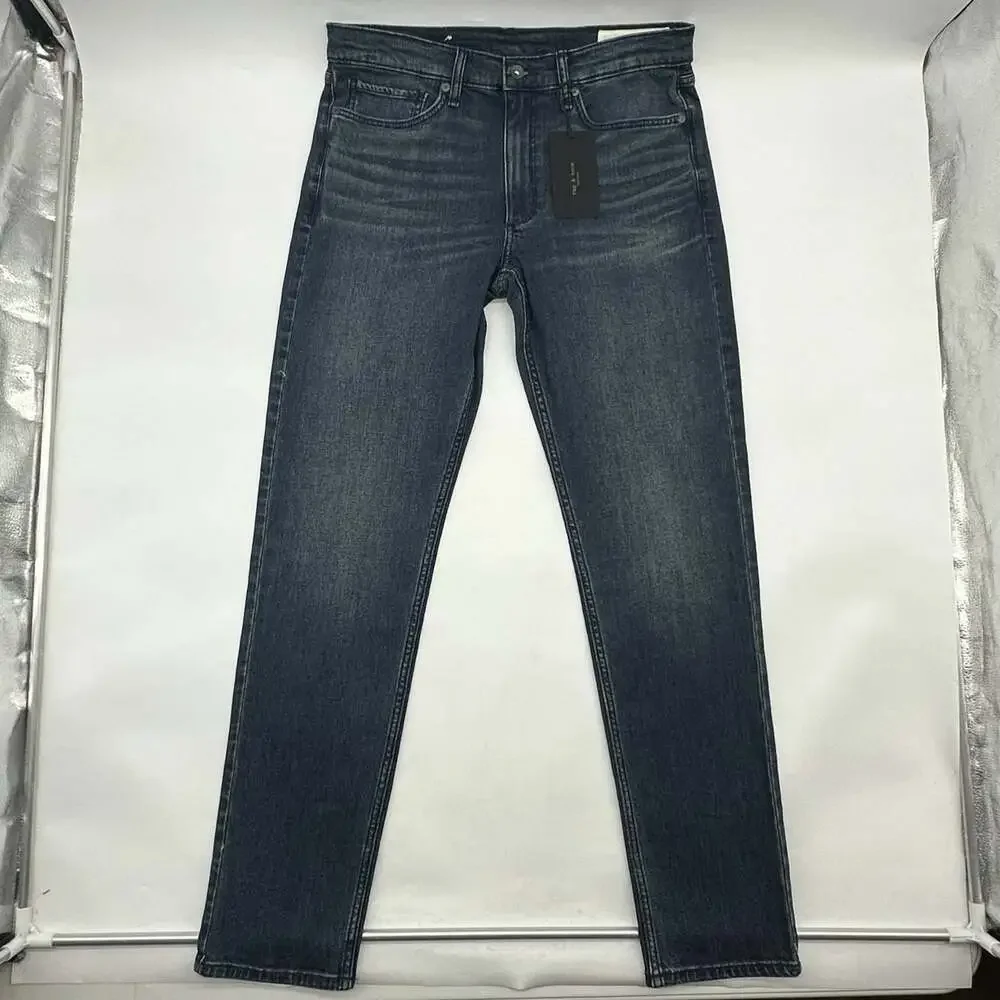 Rag & Bone Fit 2 Slim Fit Quincy Size 32x32 Dark Wash Denim Jeans NWT MSRP $238
